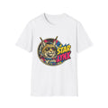 Star Lynx Cat Astronaut T-Shirt — Retro Space Graphic Tee